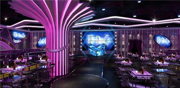 KTV效果图：打造别具风格的时尚夜店设计，让您体验绚丽繁华的音乐之夜